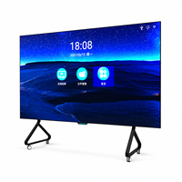 Pantalla LED de Video para Interiores con Control Inteligente Todo en Uno, Personalizable, de 108/135/163 Pulgadas, Pantalla LED Grande Tipo COB para Educación y Conferencias