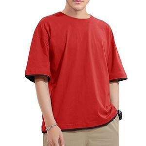 Custom Graphic Men Oversize Streetwear Mens <b>Tshirts</b> Clothing Manufacturers 100% Cotton 200g Unisex Blank Plain T Shirt - Product Image 2