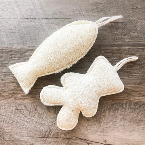 Éponges à récurer luffa pour le bain, nouveau design pour le nettoyage du corps, éponge exfoliante écologique, coussinets de bain, douche - Product Image 5