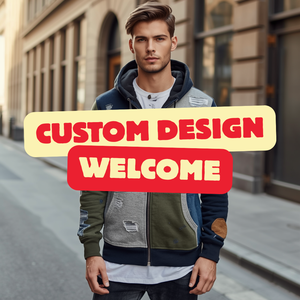 Thick Washed Polyester Cotton <b>Men</b> <b>Jacket</b> Casual Outdoor Wear with OEM ODM Customization - Product Image 4