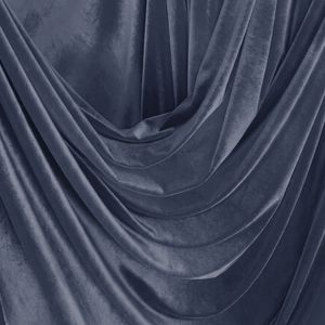 Tissu en velours 100 % polyester doux, respirant et à séchage rapide, suède tricoté moyen, tissé uni, matière pour vêtements de mariage pour filles - Product Image 1