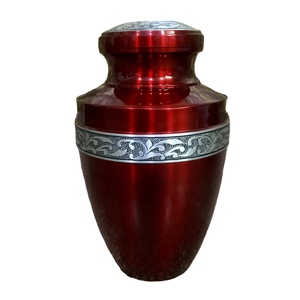 โลหะCremation Urnสําหรับหน่วยความจําคุณภาพสูงHandmadeออกแบบใหม่อินเทรนด์Ashes Urn Highสําเร็จรูปShowroomตกแต่งอินเทรนด์Jar - Product Image 1