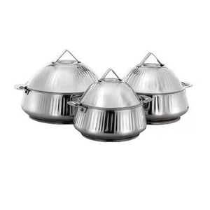 Olla Profesional de Acero Inoxidable, Calentador de Alimentos Premium, Olla de Gran Capacidad con Tapa de Vidrio Templado y Asas Reforzadas - Product Image 5