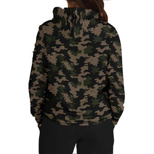 Sudadera con Capucha Unisex de Camuflaje con Estampado 3D, Holgada, Informal, de Manga Larga, de Algodón Pesado y Mezcla de Poliéster - Product Image 4
