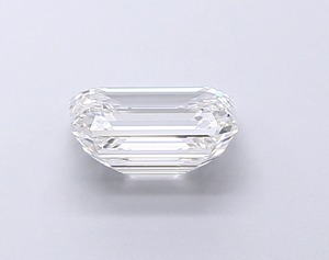 Fournitures pour la fabrication de bijoux fins, diamant blanc de laboratoire de qualité supérieure, taille émeraude, 1,54 carat, couleur F, pureté VVS2, polissage excellent. - Product Image 3