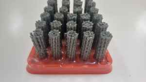 Disco Abrasivo de Carburo de Silicio Frankfurt FFT, Grano 320, Forma Trapezoidal, Alta Dureza, 7 cm, para Acabado Lapatro - Product Image 4