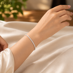 Unisex GRA Certified With Moissanite Jewelry Brilliant Round Cut Diamond <b>Bracelets</b> 925 Sterling <b>Silver</b> Tennis Luxury <b>Bracelet</b> - Product Image 3