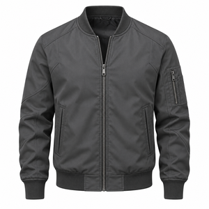Classic Style Bomber <b>Jacket</b> for <b>Men</b> Low Price Manufactures Bomber <b>Jacket</b> Top Selling <b>Men's</b> Autumn <b>Thin</b> Baseball <b>Jacket</b> - Product Image 3