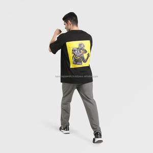 เสื้อยืด100% เส้นใยโพลีเอสเตอร์แห้งเร็วของผู้ชายเสื้อยืดออกกำลังกายโอเวอร์ไซซ์เสื้อยืดพิมพ์ลาย DTF - Product Image 5