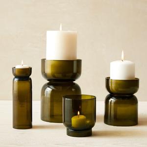 Portavelas de Cristal de Lujo, Diseño Moderno, Hecho a Mano, Ecológico, Soplado a Mano, para Bodas, Baby Shower, Aniversarios - Product Image 6