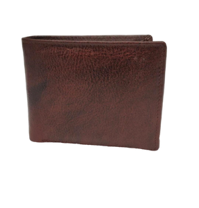 Cartera de Cuero para Hombre, Corta, Abierta, Económica, con Monedero y Tarjetero, Envío Inmediato en India - Product Image 1