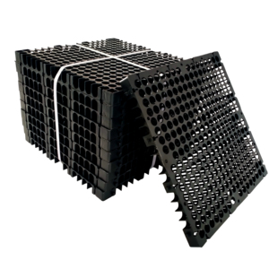 Celda de Drenaje de HDPE |   Celda de Drenaje Modular Encajable para Jardín en Azotea, Impermeabilización de Suelos Exteriores |   Drenaje de Alta Capacidad de Carga - Product Image 2