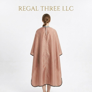 <b>Women</b> Collar Neck Barber Salon Gown Barber <b>Capes</b> Salon Wear <b>Cape</b> Barber <b>Cape</b> - Product Image 2