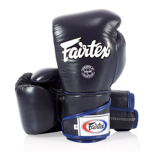 Guantes de Boxeo Profesionales Personalizados Fairtex para Sparring, Completamente Negros, de Cuero Vacuno Genuino, Guantes Profesionales para Competencia, Nuevos Guantes de Combate - Product Image 3