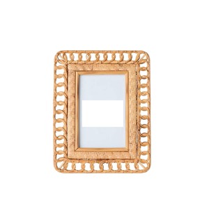 Refined Style Woven Rectangle <b>Picture</b> <b>Frame</b> Collection For Home Display Tabletop Decor <b>Rustic</b> <b>Picture</b> <b>Frame</b> Collection - Product Image 4