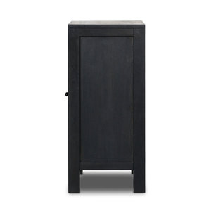 ตู้บาร์อ้อยเครื่องมือหมุนด้วยมือสำหรับการนำเสนอเหล้าที่สมบูรณ์แบบสีดำ - Product Image 3