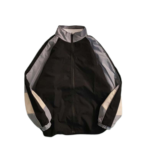 Veste coupe-vent respirante pour homme, personnalisable, avec capuche zippée, grande taille, imperméable, pour la course à pied, OEM, vente en gros - Product Image 4