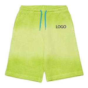 Pantalones Cortos Deportivos Casuales con Logotipo y Cintura con Cordón, con Efecto Degradado, para Niños, Diseño Económico 2026 - Product Image 1