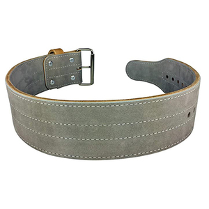 Cinturón de Levantamiento de Pesas Ajustable de Cuero para Hombres y Mujeres, Soporte para Gimnasio y Powerlifting, Proveedor OEM - Product Image 4