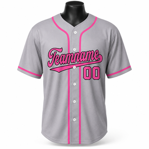 Proveedor de Ropa Deportiva de Alto Rendimiento, Camiseta de Béisbol Personalizada con Botones al Frente - Product Image 1