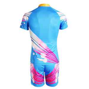 T-shirts en mesh polyester pour hommes, t-shirts de sport Dry-fit personnalisés, t-shirts de rugby pour hommes - Product Image 5