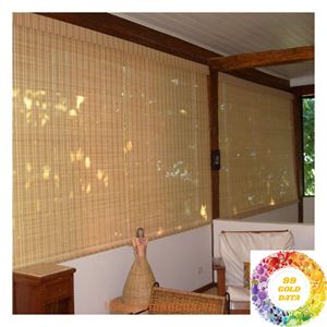 Paravent suspendu décoratif en bambou, rideau naturel pour plafond, design artistique pour la mise en scène des espaces, café, restaurant, complexe hôtelier et maison - Product Image 2