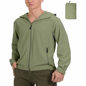 Chaquetas para Hombre, Chaqueta Ligera Impermeable y Transpirable, Chaqueta de Pesca con Camuflaje, Chaqueta para Lluvia, Cargada por Dress Sports - Product Image 1