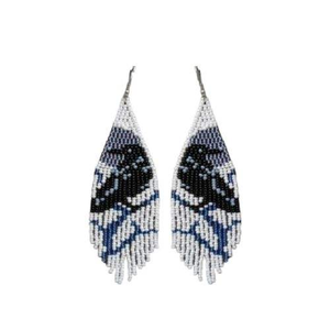 Pendientes de Cuentas Hechos a Mano con Diseño Inspirado en la Naturaleza, que Aportan un Toque Rústico a tu Estilo, por MD HANDICRAFTS - Product Image 3