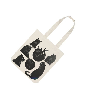 New Good Quality Custom Printed Logo Winter Open Cotton Canvas Tote <b>Bag</b> Woven Handled Portable Fashion Shopping <b>Gift</b> - Product Image 4