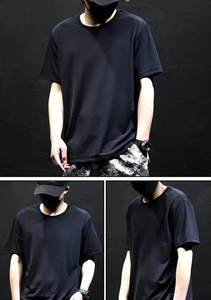 เสื้อยืดสีพื้นเรียบง่าย เสื้อยืดผู้ชาย ดีไซน์ใหม่ล่าสุดจากโรงงาน ขายดี สวมใส่สบาย คุณภาพดีที่สุดสำหรับผู้ชาย - Product Image 2
