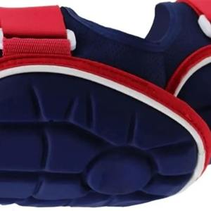 Protège-tibias de sport rouges avec sangles réglables, en maille durable, pour baseball et softball, protection toutes saisons, personnalisables - Product Image 5