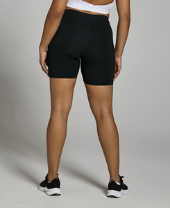 Shorts de yoga tricotés taille haute pour femmes, couleur unie, respirants, taille élastique, en Spandex et Polyester, coupe sportive, prix abordable, faible MOQ - Product Image 4