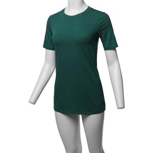 T-shirts pour femmes les plus vendus pour l'été, nouveau design, haute qualité, faible MOQ, prix bas, col rond, en coton, en vente - Product Image 5