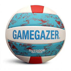 Balón de Voleibol GAMEGAZER MS-VB-1005, Talla 5, Peso 260-280G, Circunferencia 650-670MM, Cosido a Máquina, Cuero PVC Luminoso - Product Image 1