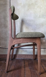 Modern Nordic Wood Dining Chair New Model Home Furniture Rattan <b>Workstation</b> for Restaurant Apartment Workshop/Villa-Wholesale - Product Image 5