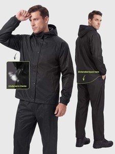 Combinaison de survie en plein air imperméable et respirante pour la randonnée – Fabrication usine - Product Image 2