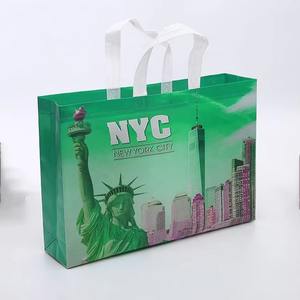 Bolsa de Compras Reutilizable Personalizada Multicolor de Tela No Tejida con Cierre de Cremallera y Asas Cómodas - Product Image 3