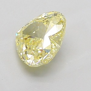 Diamant jaune de laboratoire CVD certifié IGI, taille brillant modifiée, 2,01 carats, clarté VS1, finition EX, couleur jaune fantaisie - Product Image 3