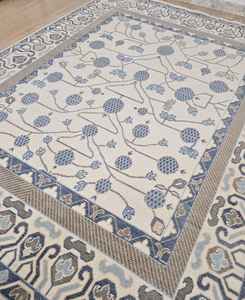 Tapis et carpettes noués à la main, tapis contemporain en coton |   Textiles de maison et de jardin à motifs abstraits, 1 pièce, écologiques, adaptés aux animaux domestiques - Product Image 1