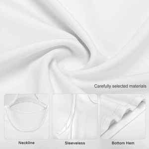 2026 High Quality Custom white and <b>black</b> color Shirt Heavyweight Wash Cotton <b>Men's</b> <b>Tank</b> <b>Top</b> Sleeveless t Shirt - Product Image 2