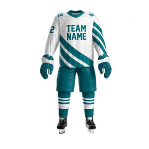 Nueva Llegada 2026, Uniformes de Hockey sobre Hielo Personalizados al por Mayor, Transpirables, de Secado Rápido, con Logotipo Personalizado Disponible, OEM - Product Image 1