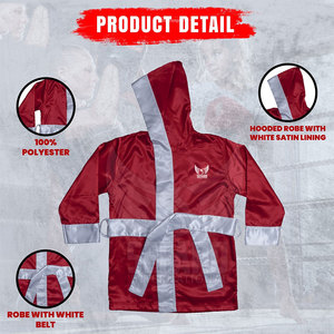 Best Selling High Quality Men <b>Boxing</b> <b>Robes</b> Martial Arts Wear Kimono Of Jiu Jitsu Men <b>Boxing</b> <b>Robes</b> - Product Image 4