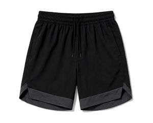 Shorts de sport pour homme, couleur unie, avec cordon de serrage, poches latérales, 100% polyester, respirant, taille mi-haute, séchage rapide, style décontracté - Product Image 4