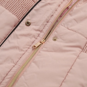 เสื้อแจ็คเก็ตขนเป็ดสำหรับผู้หญิง,เสื้อกันหนาวแฟชั่นพาร์กาให้ความอบอุ่นเสื้อโค้ทขนเป็ดหนามีซิปแขนยาวเลือกโลโก้ได้ตามต้องการ - Product Image 2