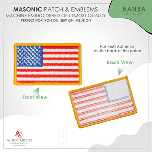 Rothco Broderie U.S. Patch de drapeau conçu pour être repassé ou cousu sur les vêtements et les accessoires - Product Image 2