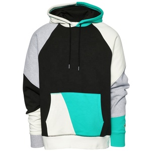 Jersey de lana ligero para hombre, ropa deportiva, informal, con bloqueo de Color, chaqueta con capucha - Product Image 4