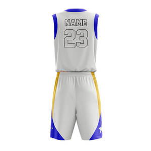 Uniforme de Baloncesto de Talla Grande y Corte Regular, 100% Poliéster, Secado Rápido, Transpirable, Unisex, Ropa Deportiva de Verano, Último Modelo - Product Image 2