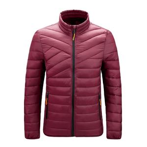 Nouvelle veste matelassée légère coupe-vent pour homme, style personnalisé avec impression de logo, tissu en toile pour l'hiver, nouvelle arrivée 2026 - Product Image 1