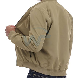 High Quality Winter Stand Collar Bomber <b>Jacket</b> Premium Quality Elegant Style <b>Fleece</b> <b>Lining</b> Breathable for Outdoor Street Wear - Product Image 3