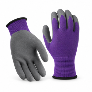 Gants de manutention enduits de latex, durables, respirants, antistatiques, sans poudre, offrant une forte adhérence, légers, confortables et flexibles - Product Image 2